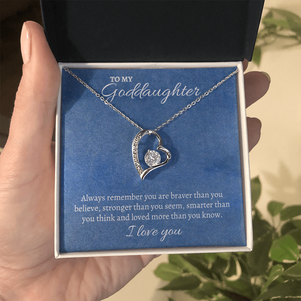 To My Goddaughter | Forever Love Necklace