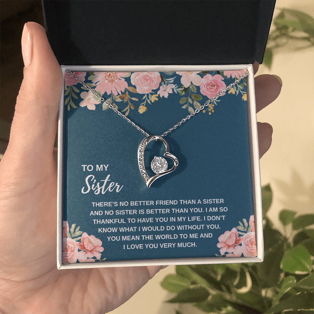 To My Sister | Forever Love Necklace