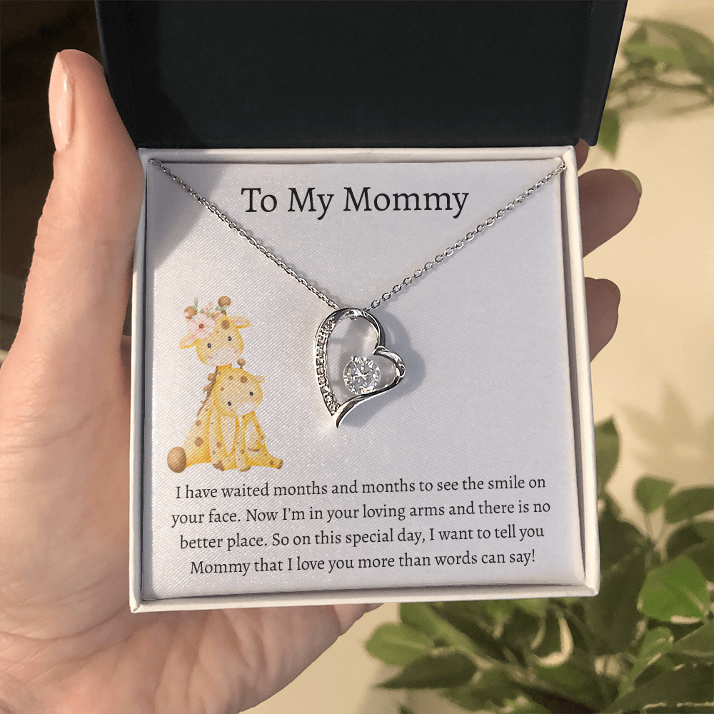 To My Mommy Giraffe | Forever Love Necklace