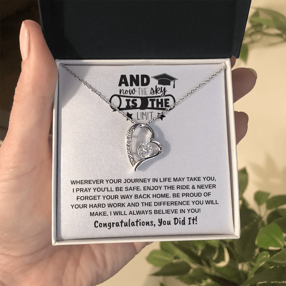 Sky is the Limit Graduation | Forever Love Necklace