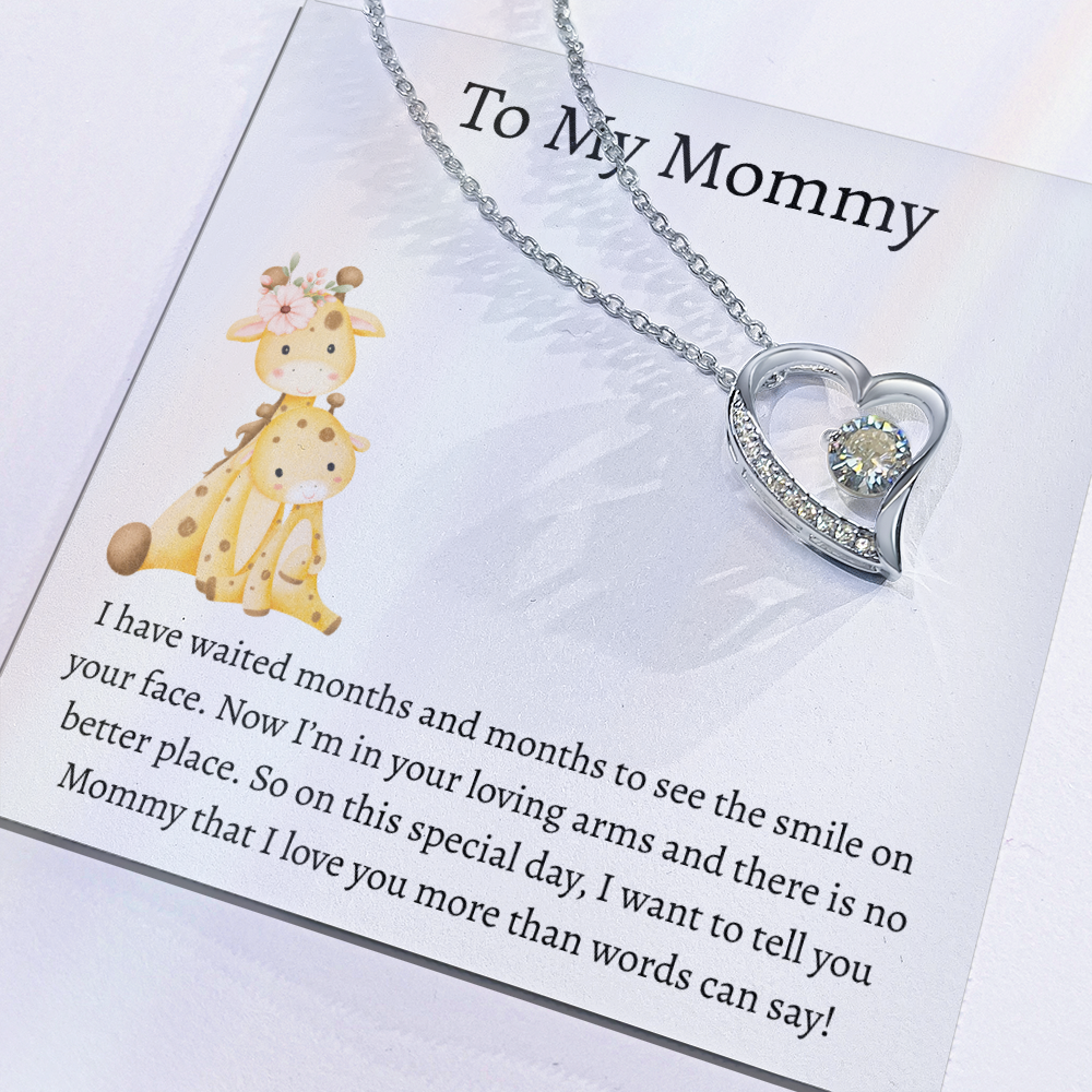 To My Mommy Giraffe | Forever Love Necklace