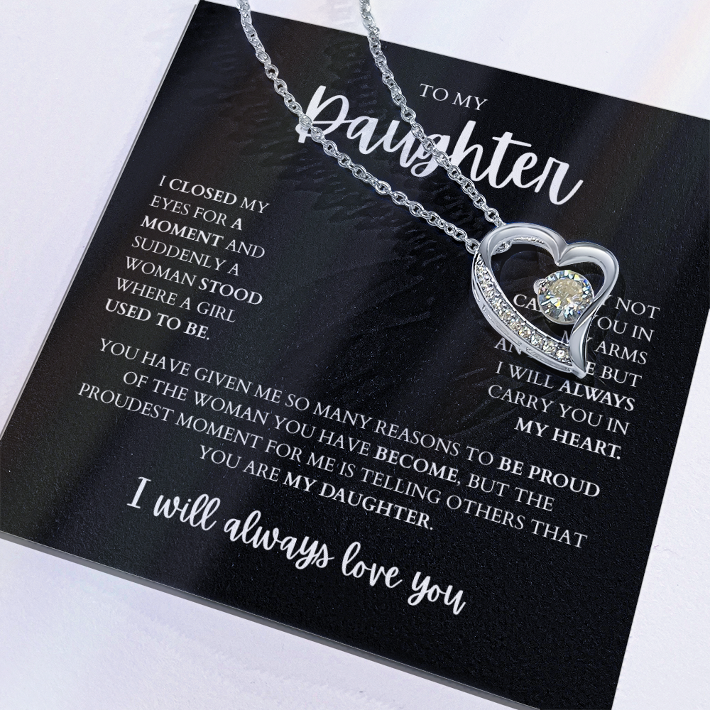 To My Daughter | Forever Love Necklace