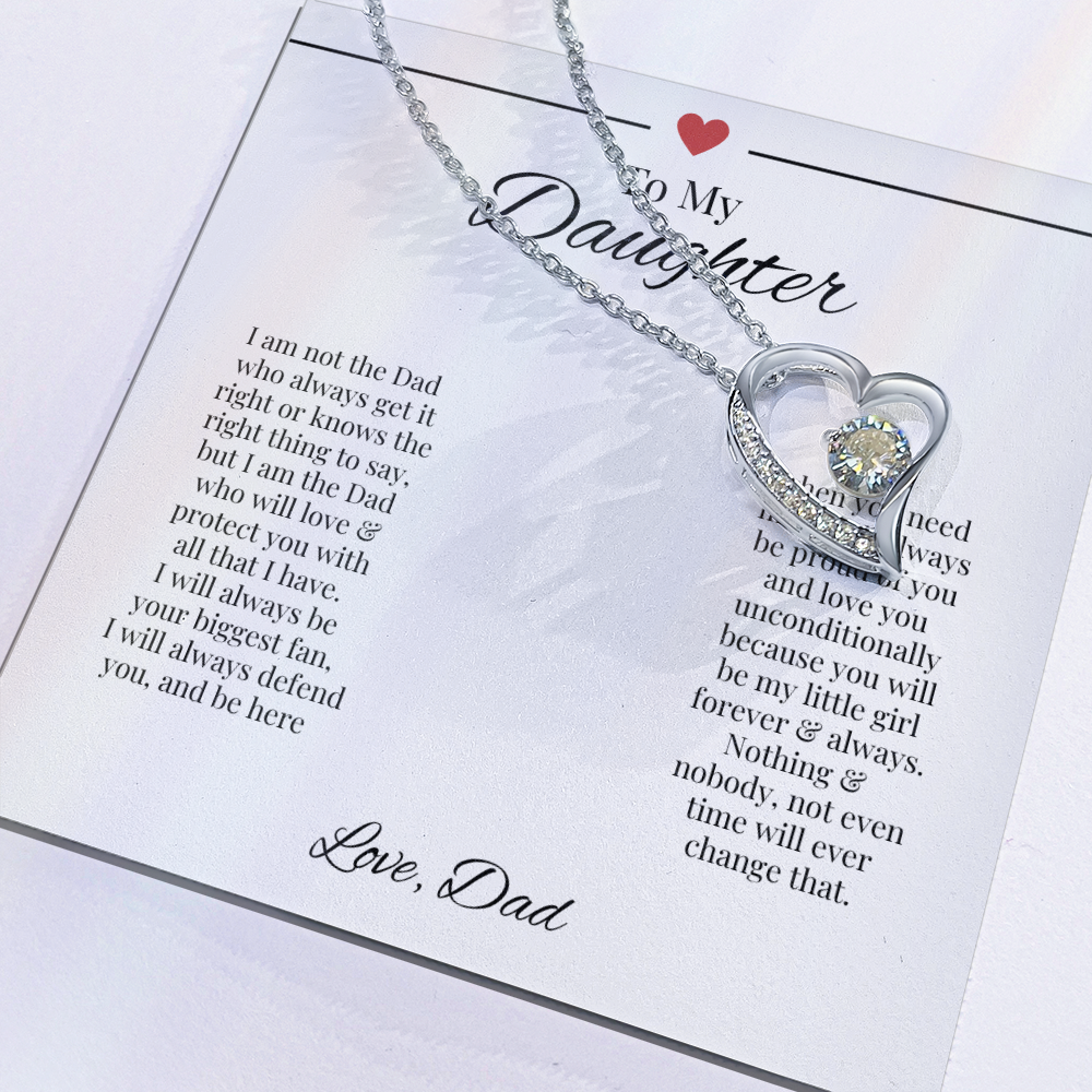 To My Daughter from Dad | Forever Love Necklace