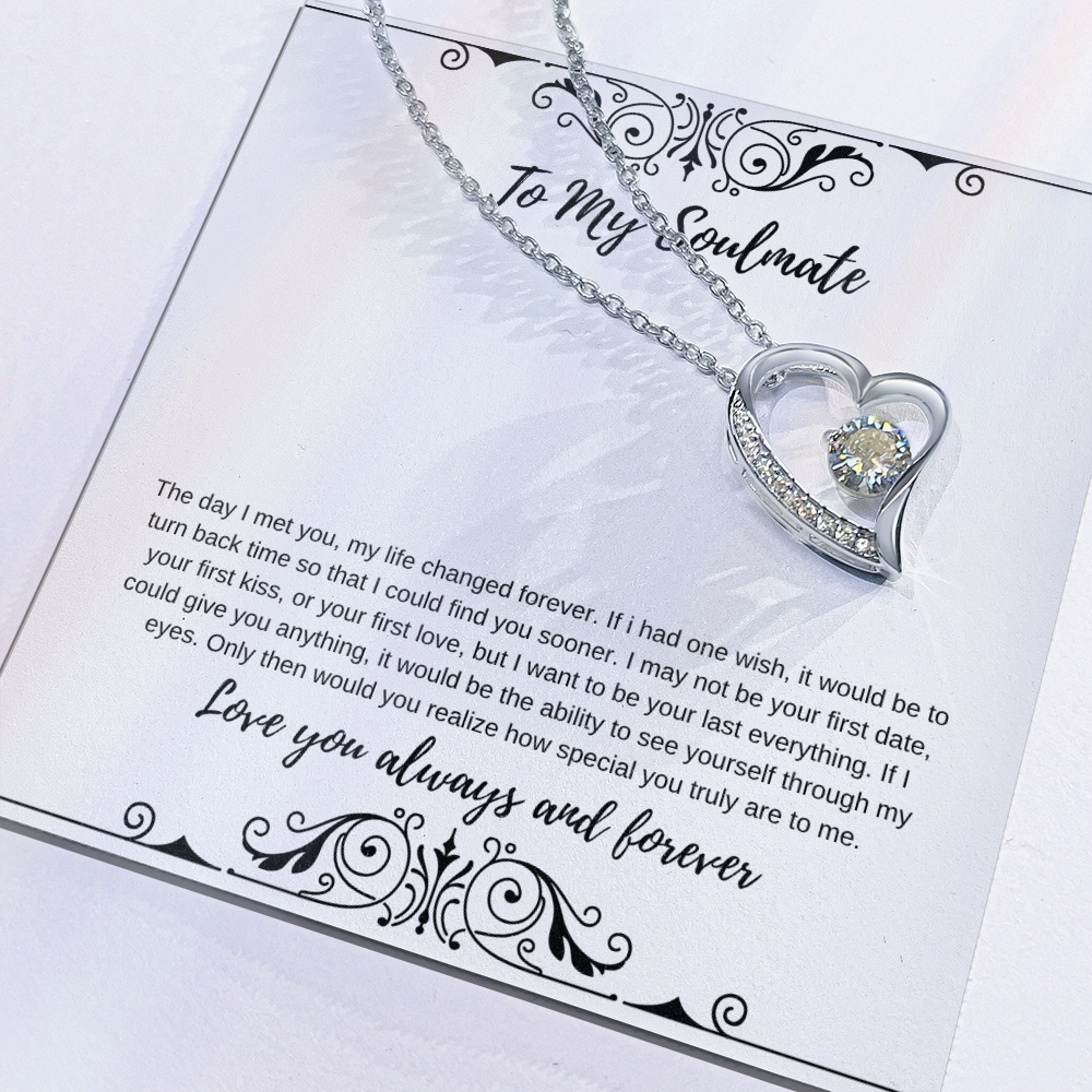 To My Soulmate | Forever Love Necklace
