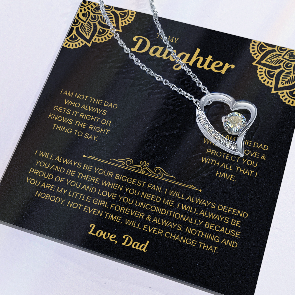 To My Daughter from Dad | Forever Love Necklace