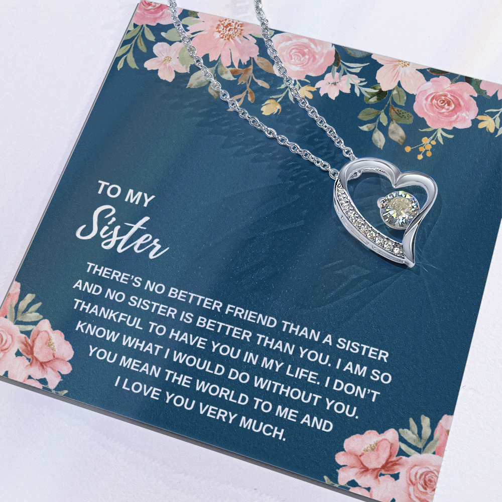 To My Sister | Forever Love Necklace