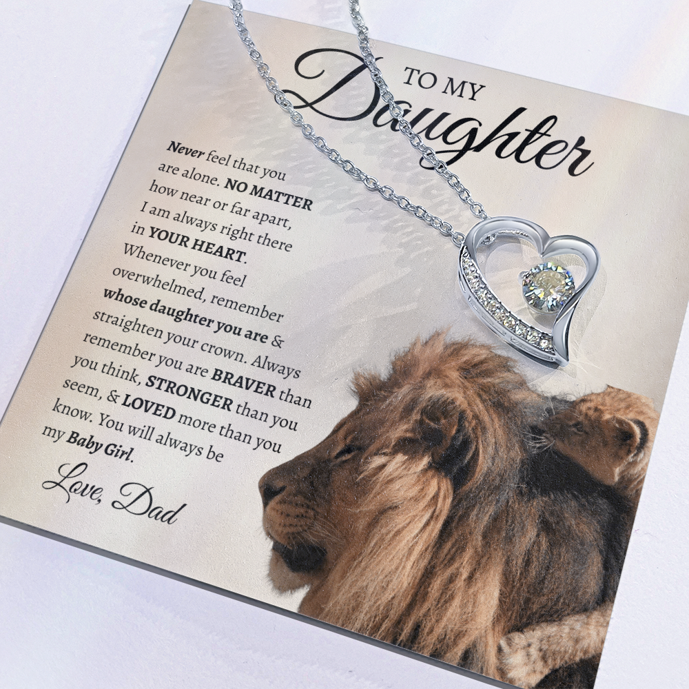 To My Daughter | Forever Love Necklace