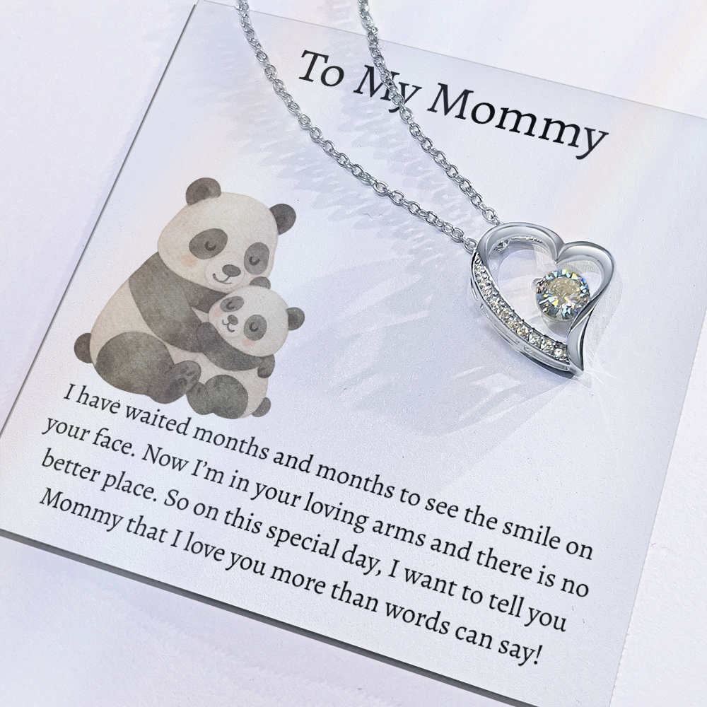 To My Mommy Pandas | Forever Love Necklace