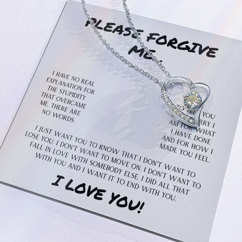 Please Forgive Me | Forever Love Necklace
