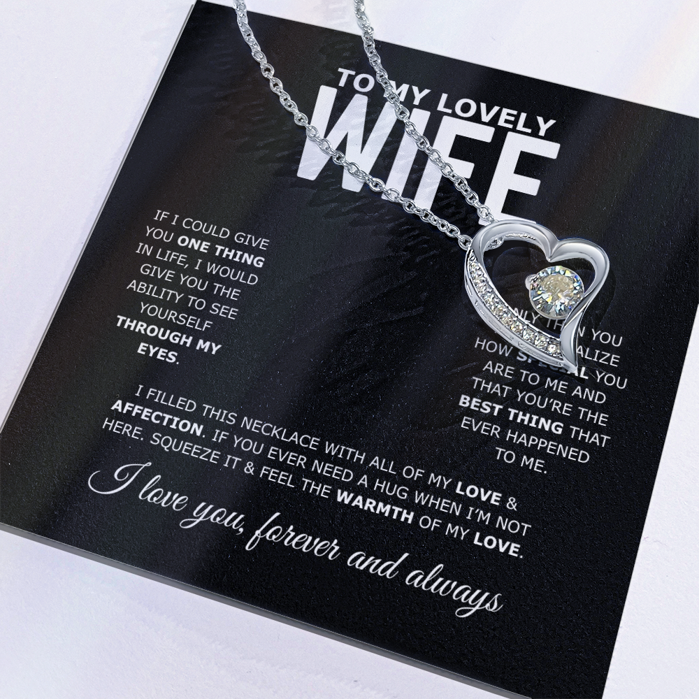 To My Lovely Wife | Forever Love Necklace