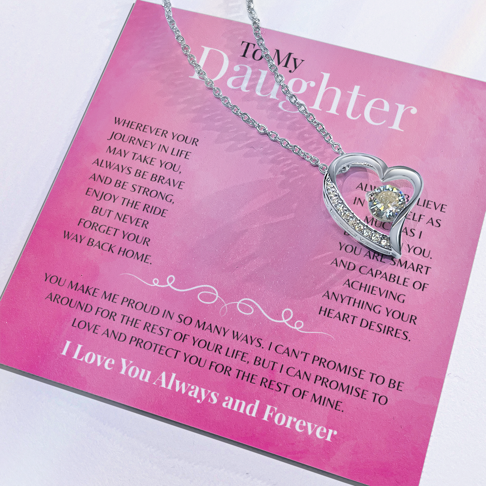 To My Daughter | Forever Love Necklace