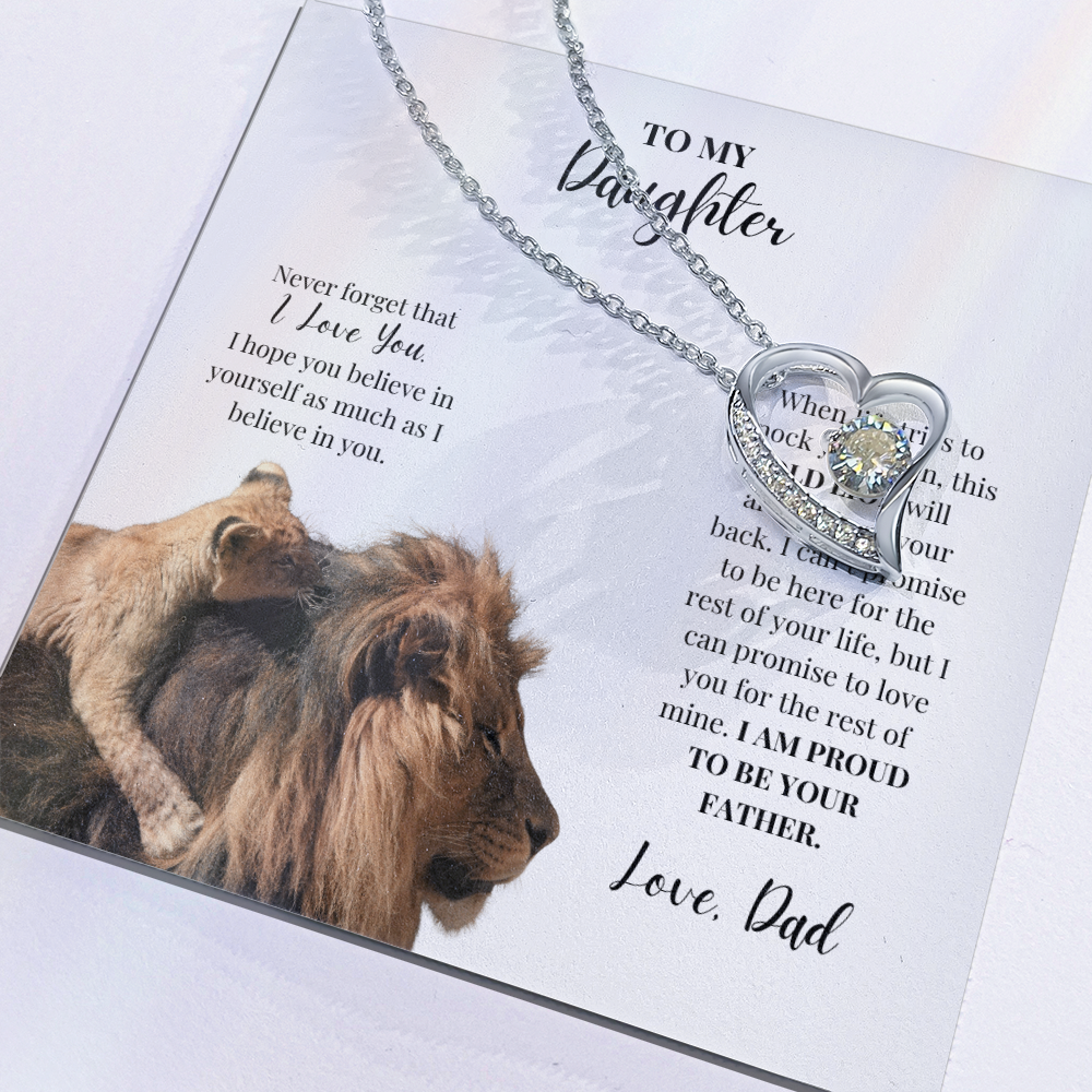 To My Daughter | Forever Love Necklace