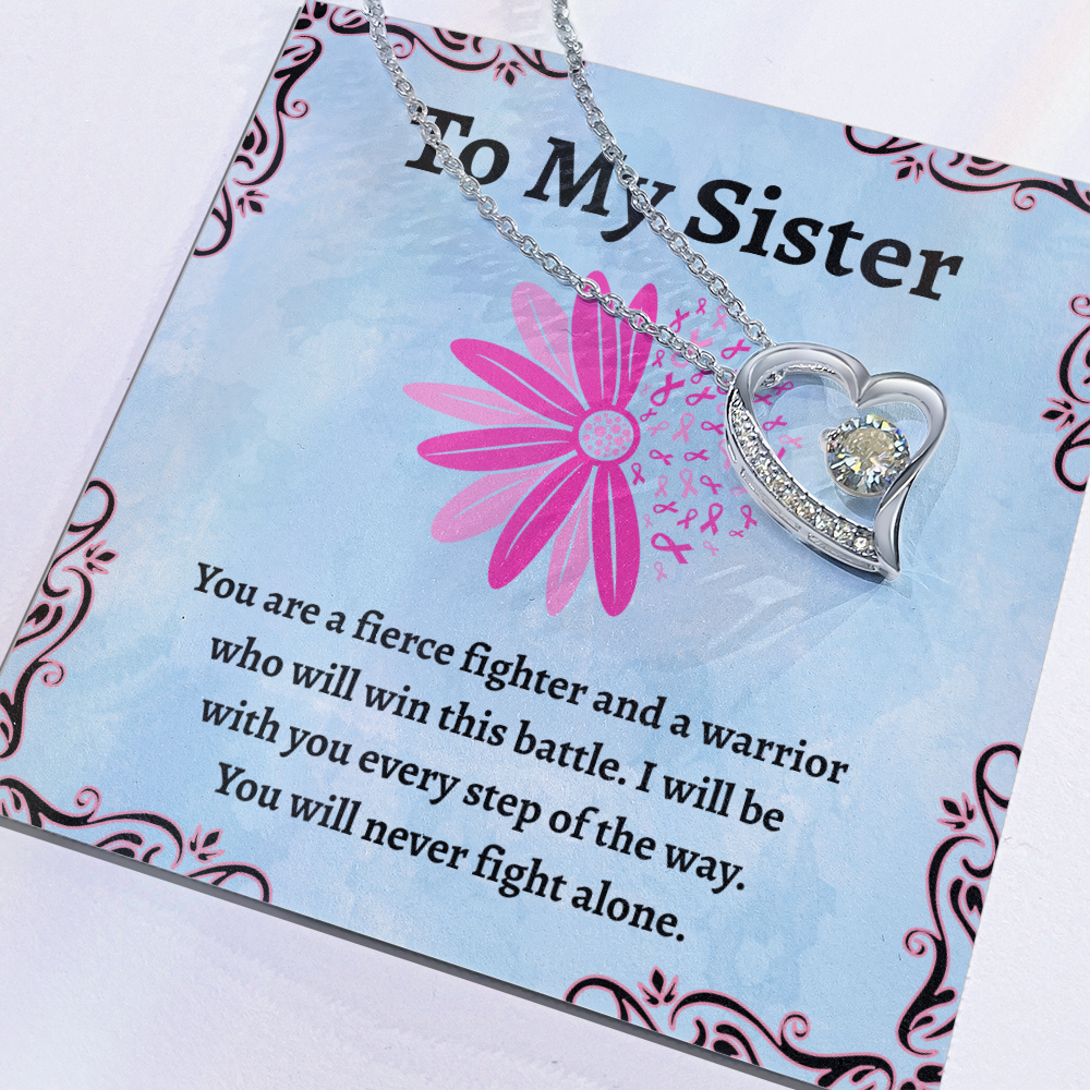 To My Warrior Sister | Forever Love Necklace