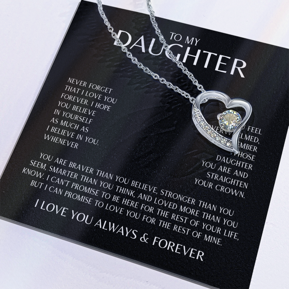 To My Daughter | Forever Love Necklace