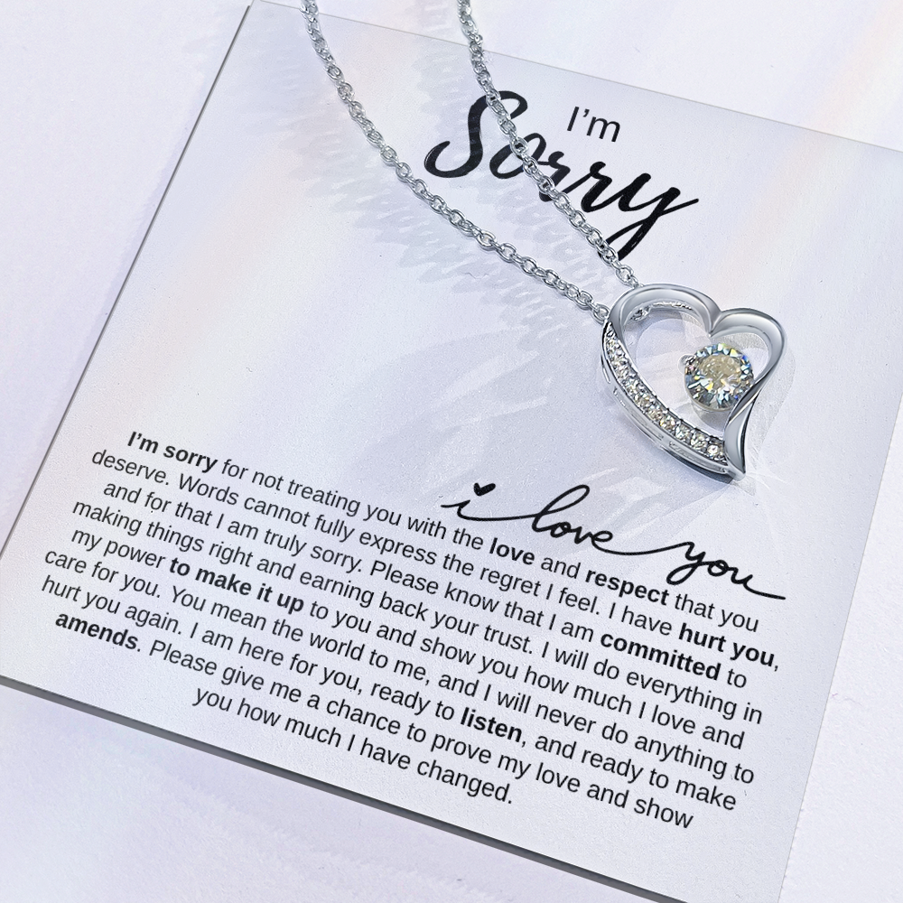 I'm Sorry | Forever Love Necklace