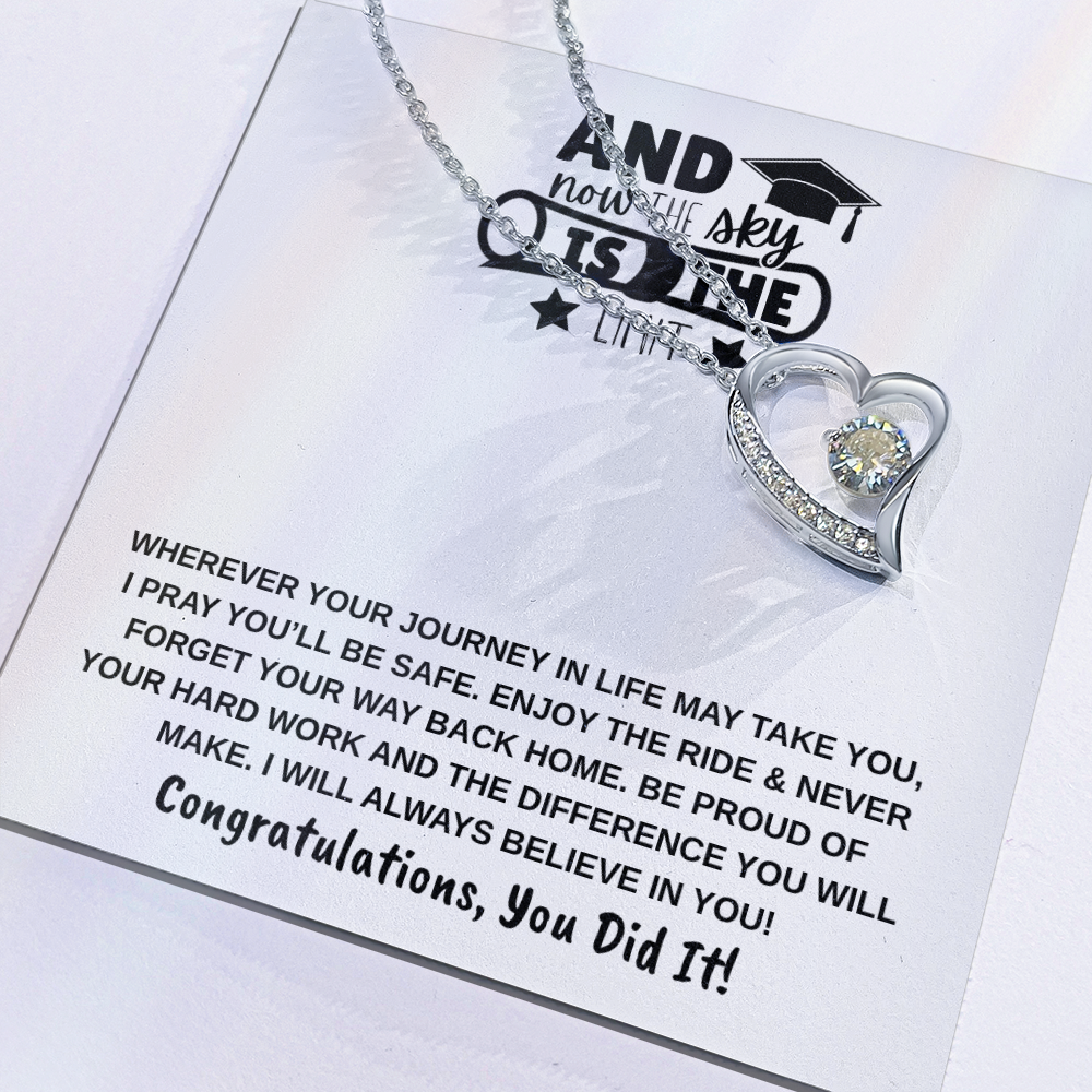 Sky is the Limit Graduation | Forever Love Necklace
