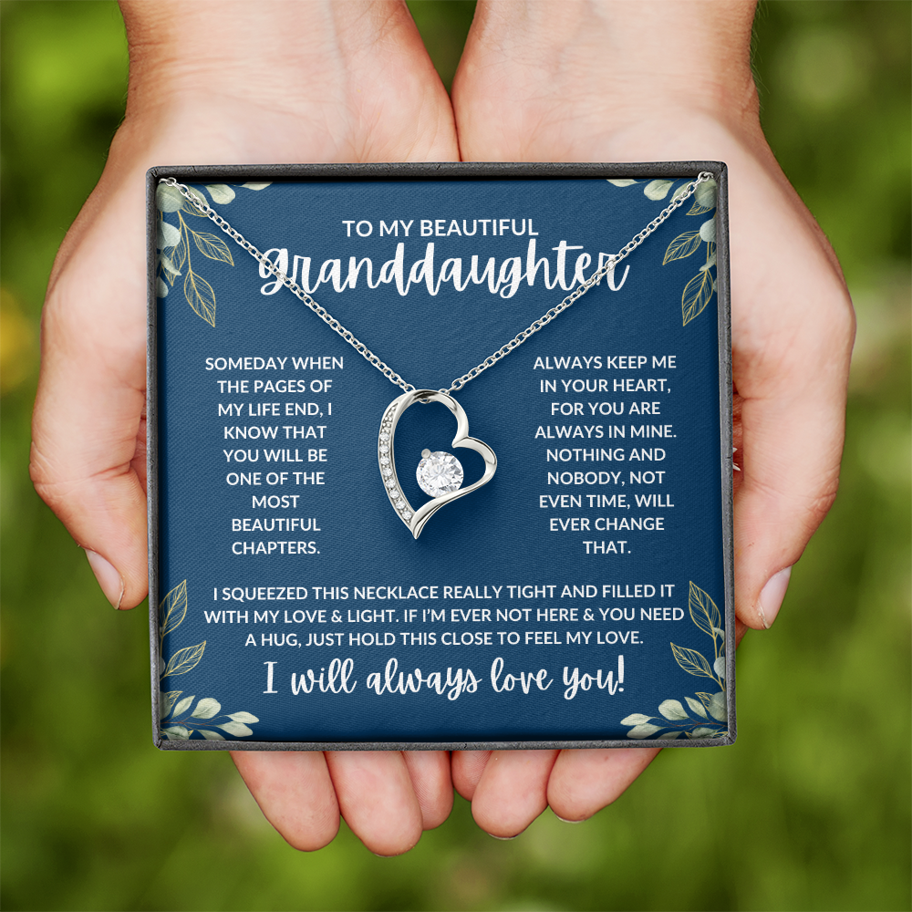 To My Granddaughter | Forever Love Necklace