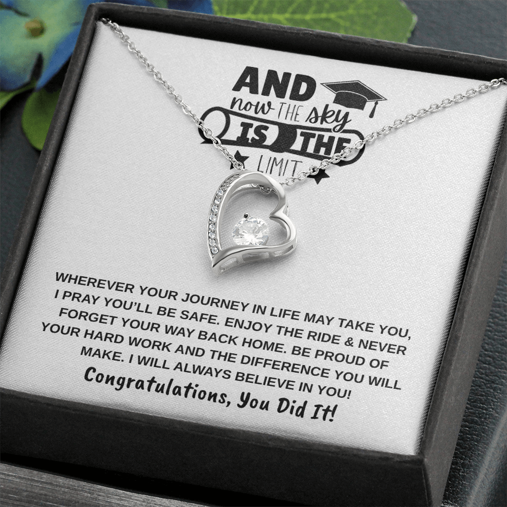 Sky is the Limit Graduation | Forever Love Necklace