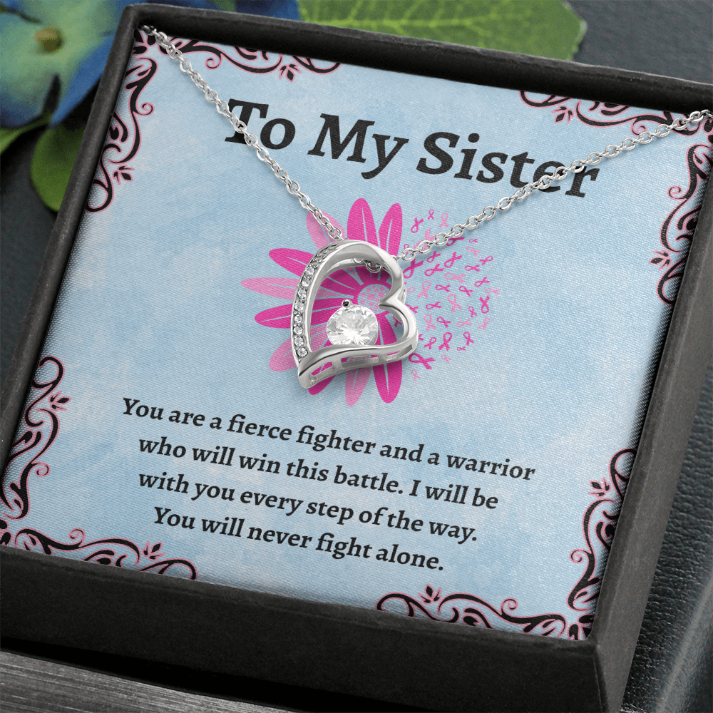 To My Warrior Sister | Forever Love Necklace