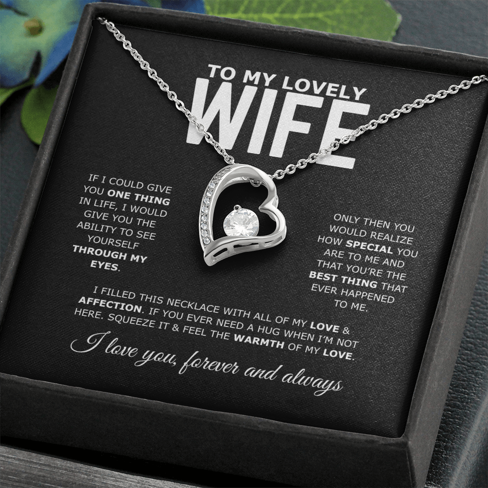 To My Lovely Wife | Forever Love Necklace