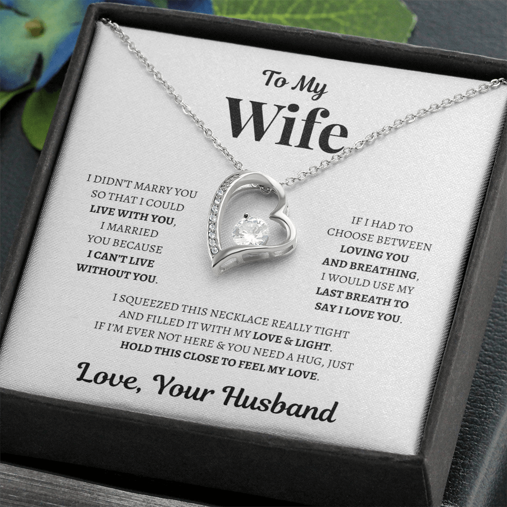 To My Wife | Forever Love Necklace
