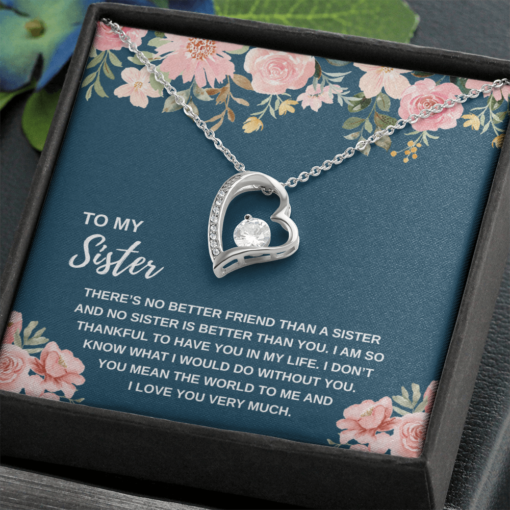 To My Sister | Forever Love Necklace