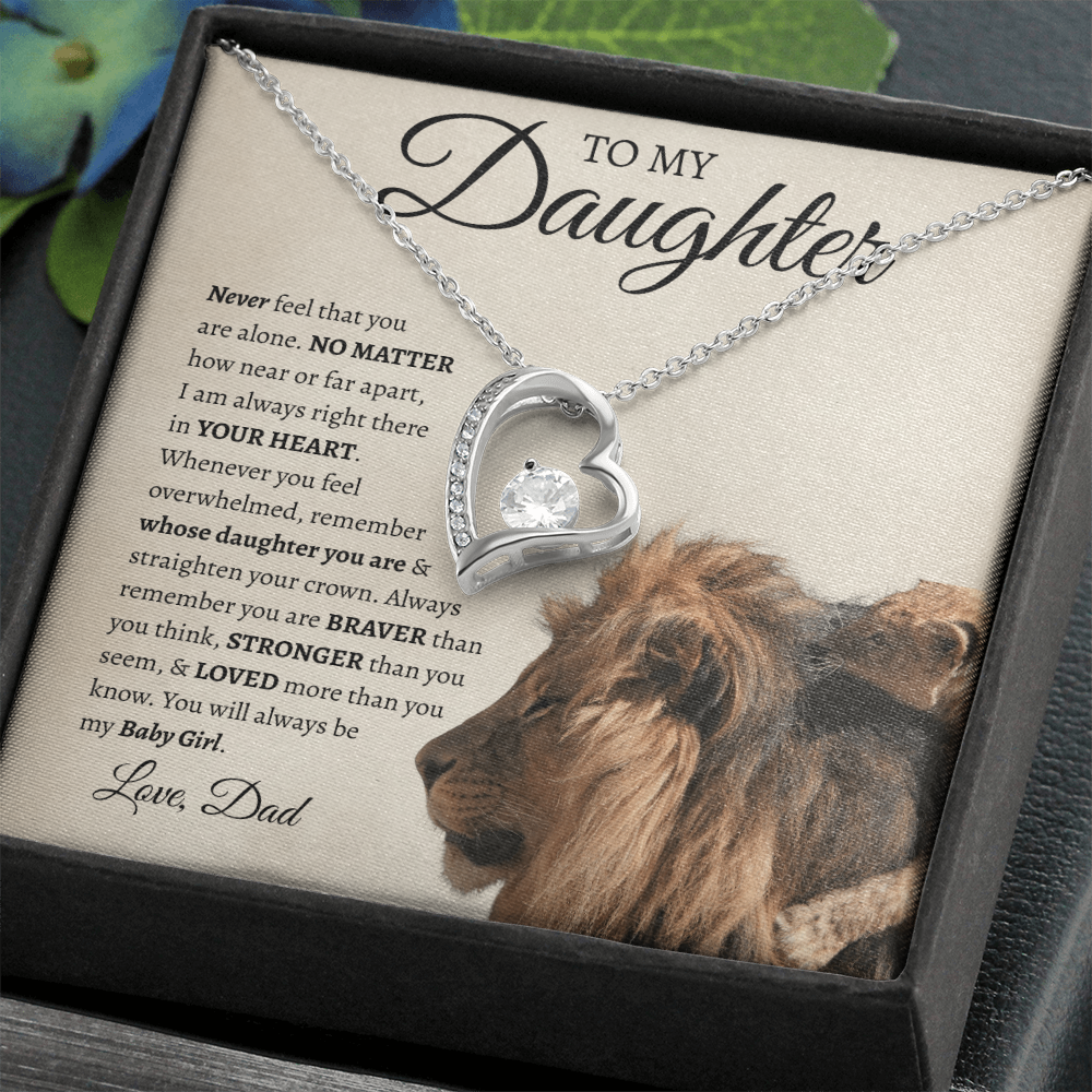 To My Daughter | Forever Love Necklace