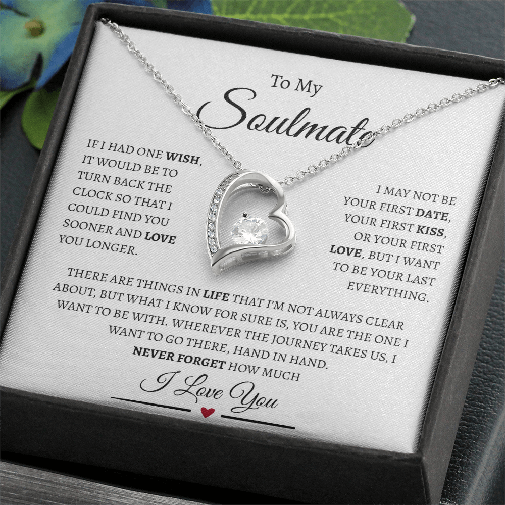 To My Soulmate | Forever Love Necklace