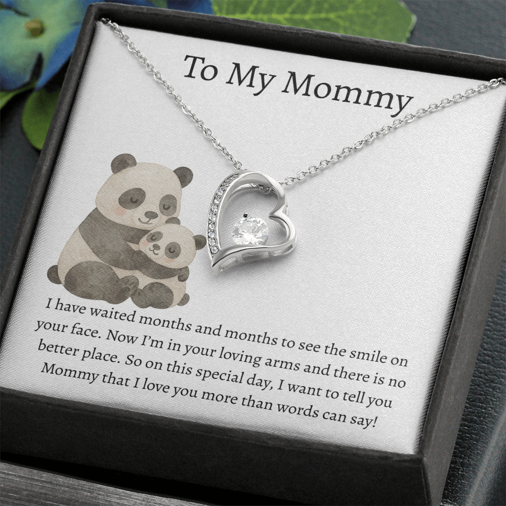 To My Mommy Pandas | Forever Love Necklace