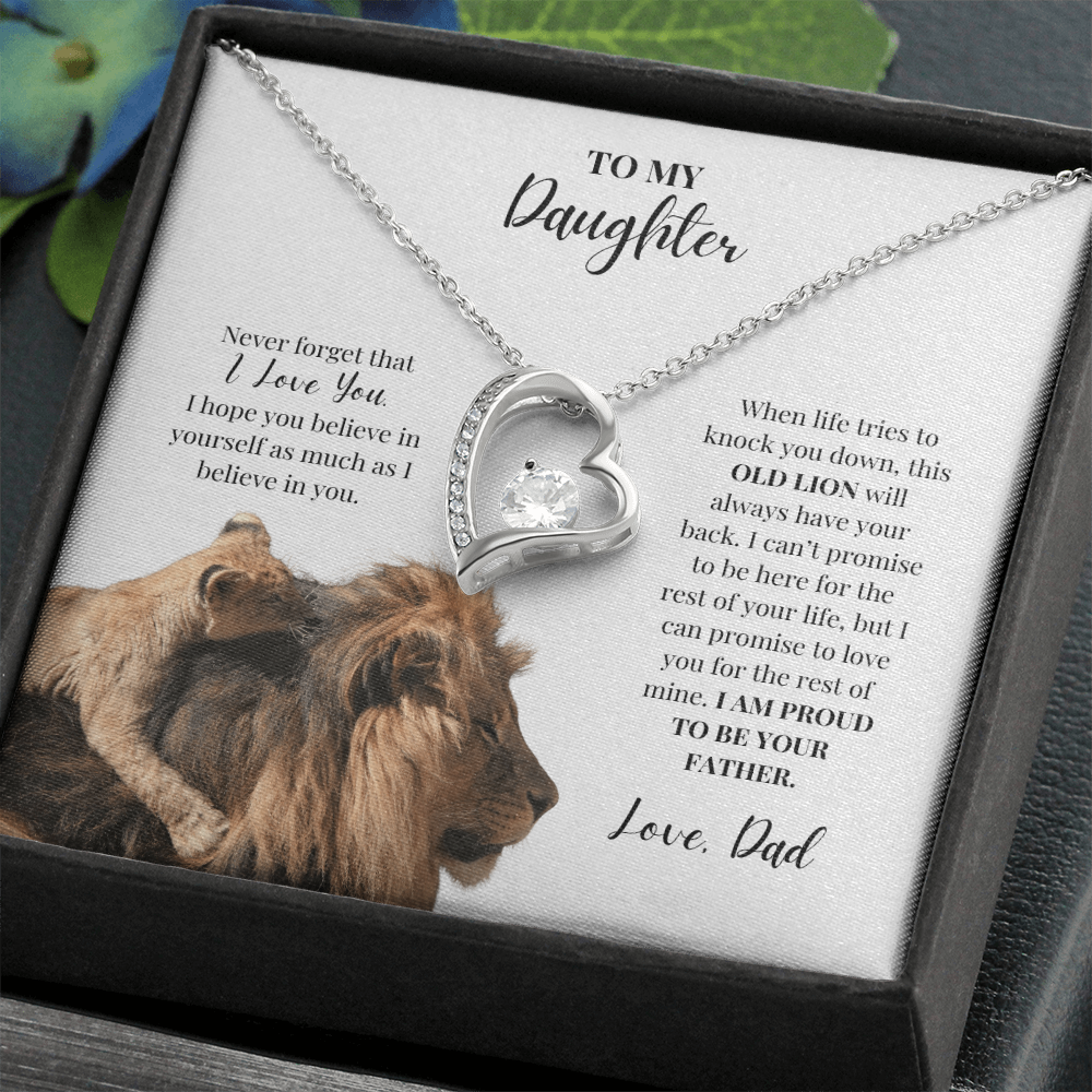 To My Daughter | Forever Love Necklace