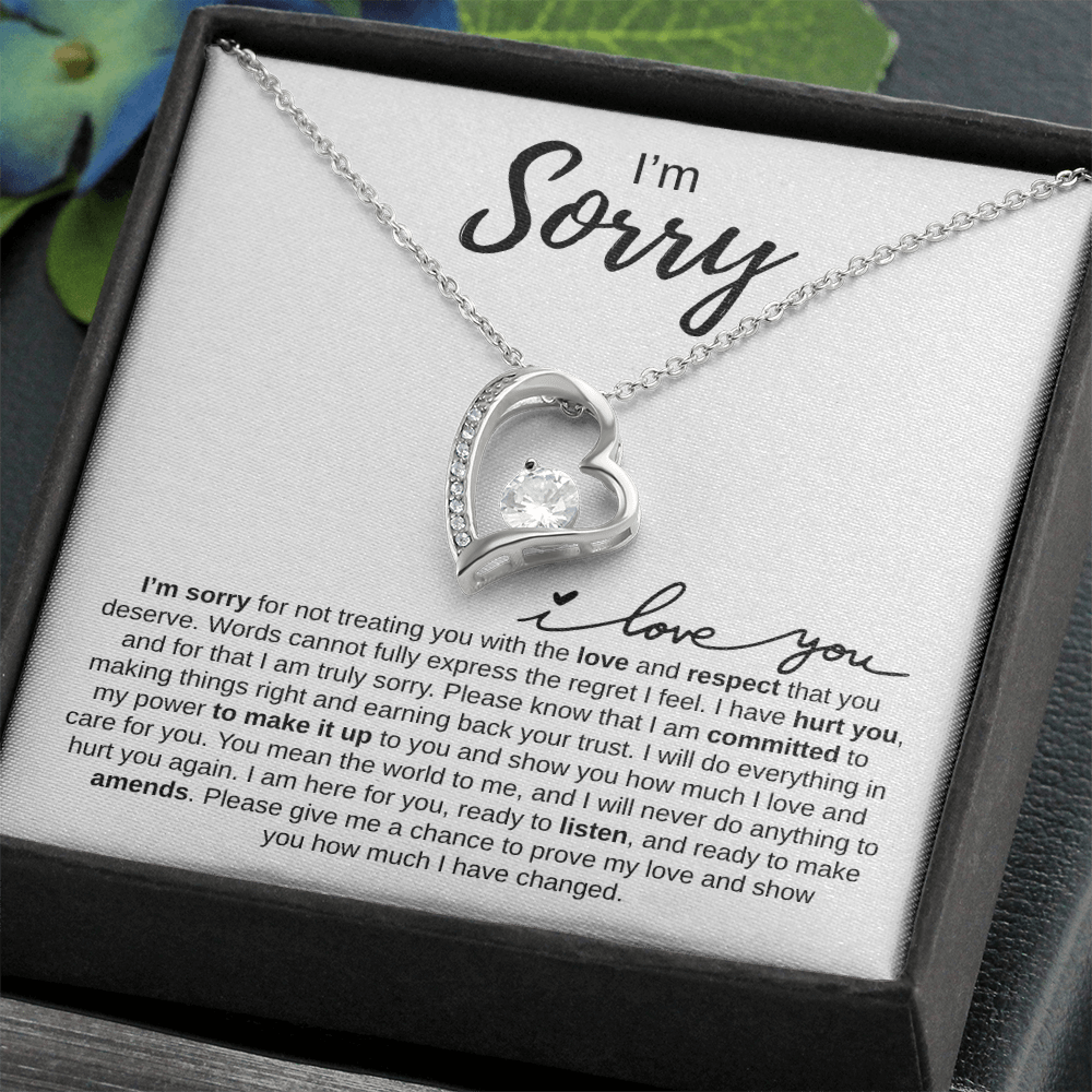 I'm Sorry | Forever Love Necklace