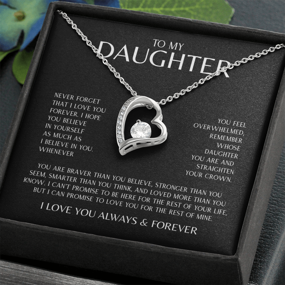 To My Daughter | Forever Love Necklace