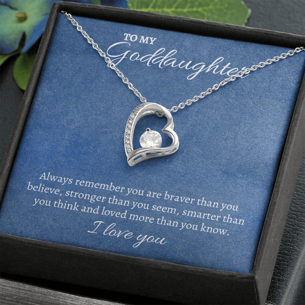 To My Goddaughter | Forever Love Necklace