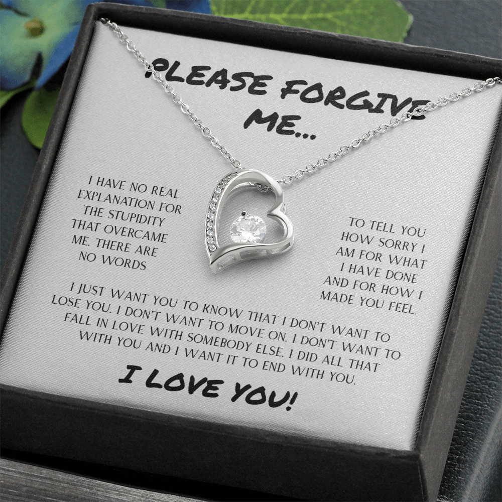 Please Forgive Me | Forever Love Necklace
