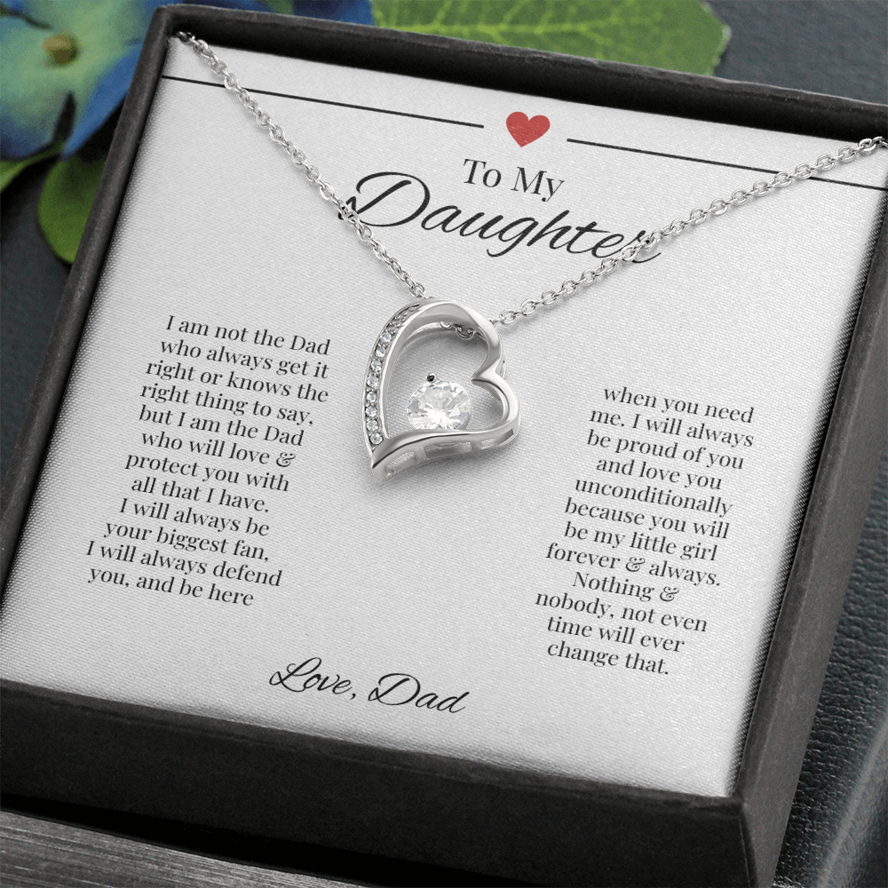 To My Daughter from Dad | Forever Love Necklace