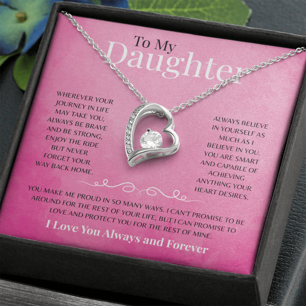 To My Daughter | Forever Love Necklace