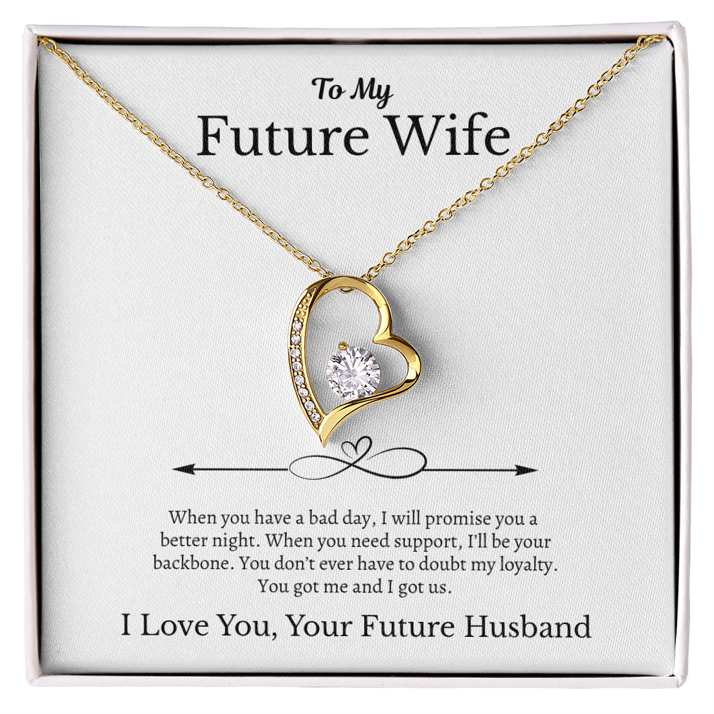 To My Future Wife from Your Future Husband | Forever Love Necklace