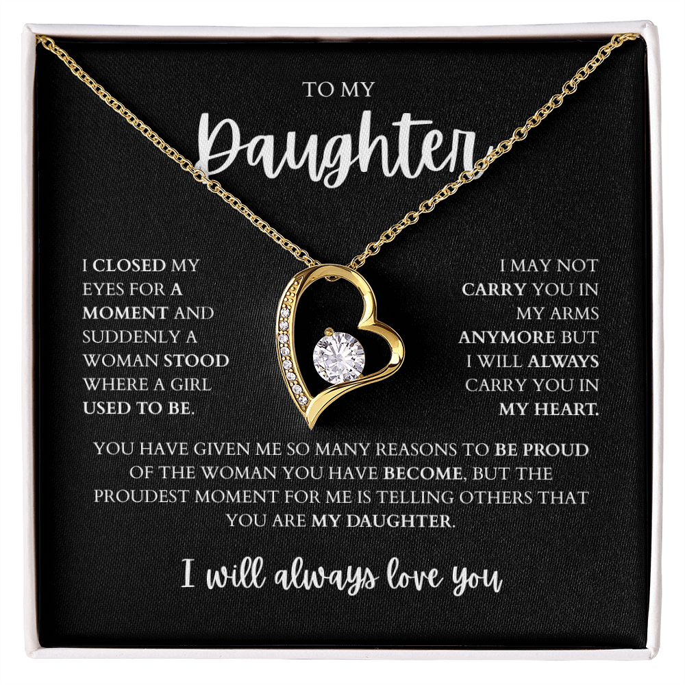 To My Daughter | Forever Love Necklace