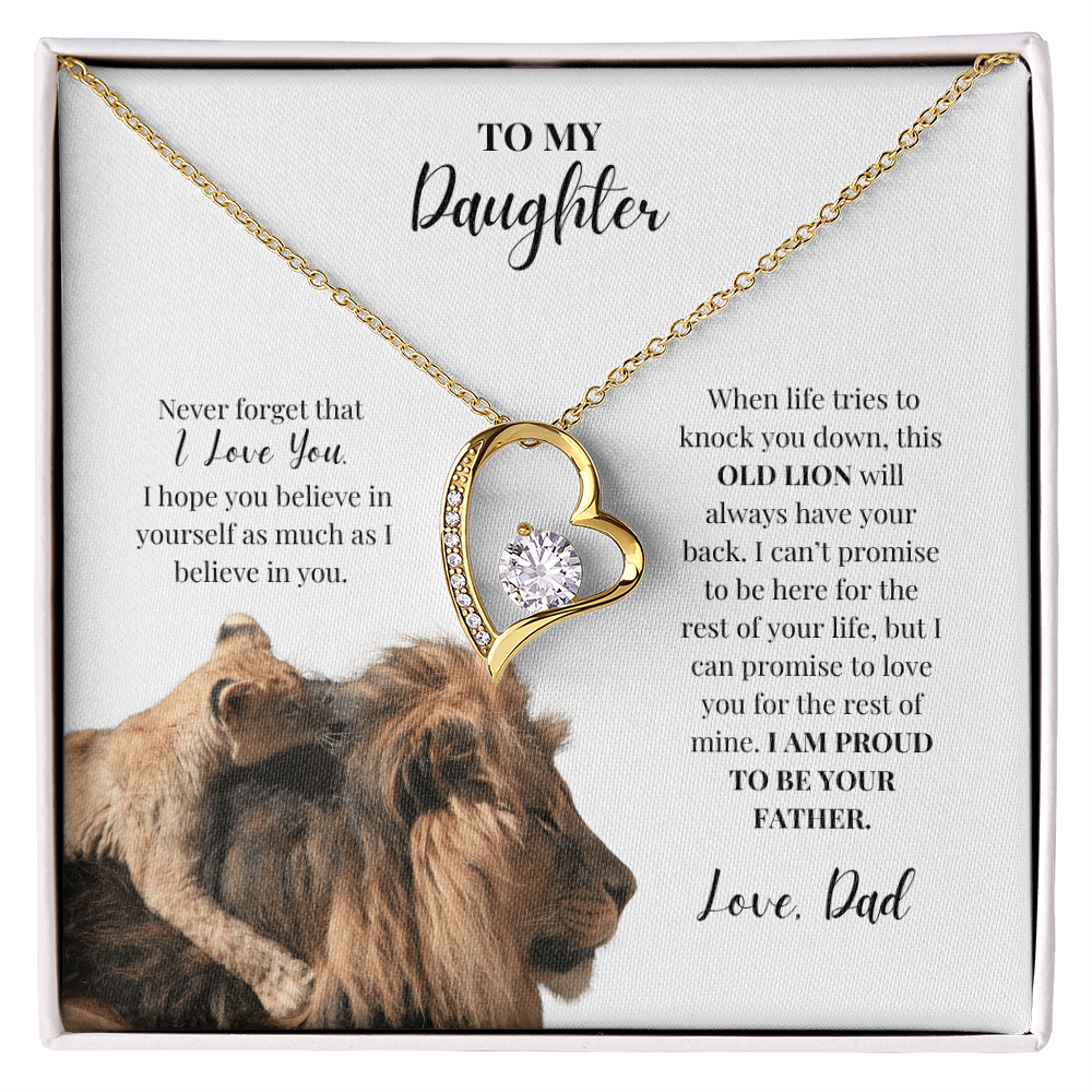 To My Daughter | Forever Love Necklace