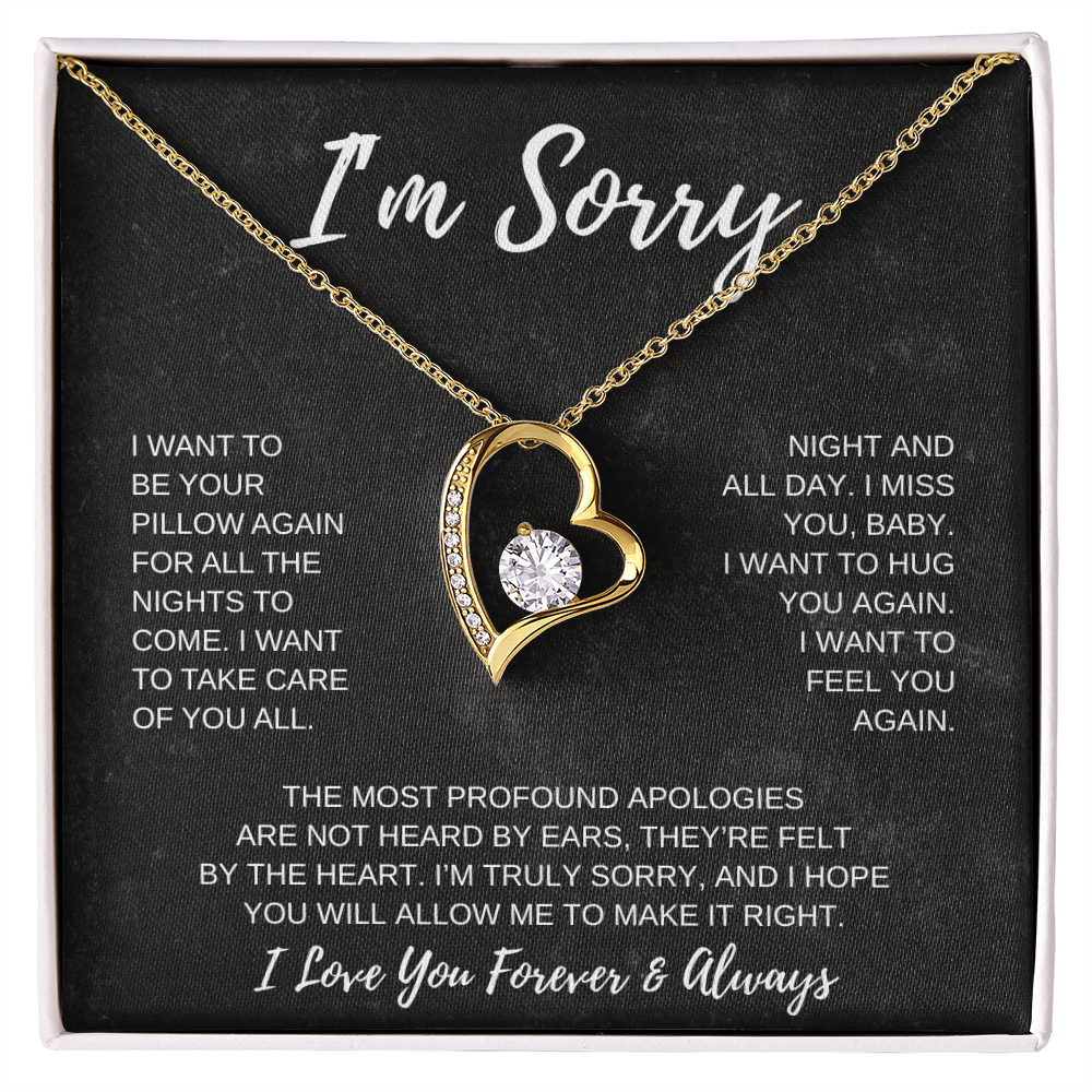 I'm Sorry | Forever Love Necklace