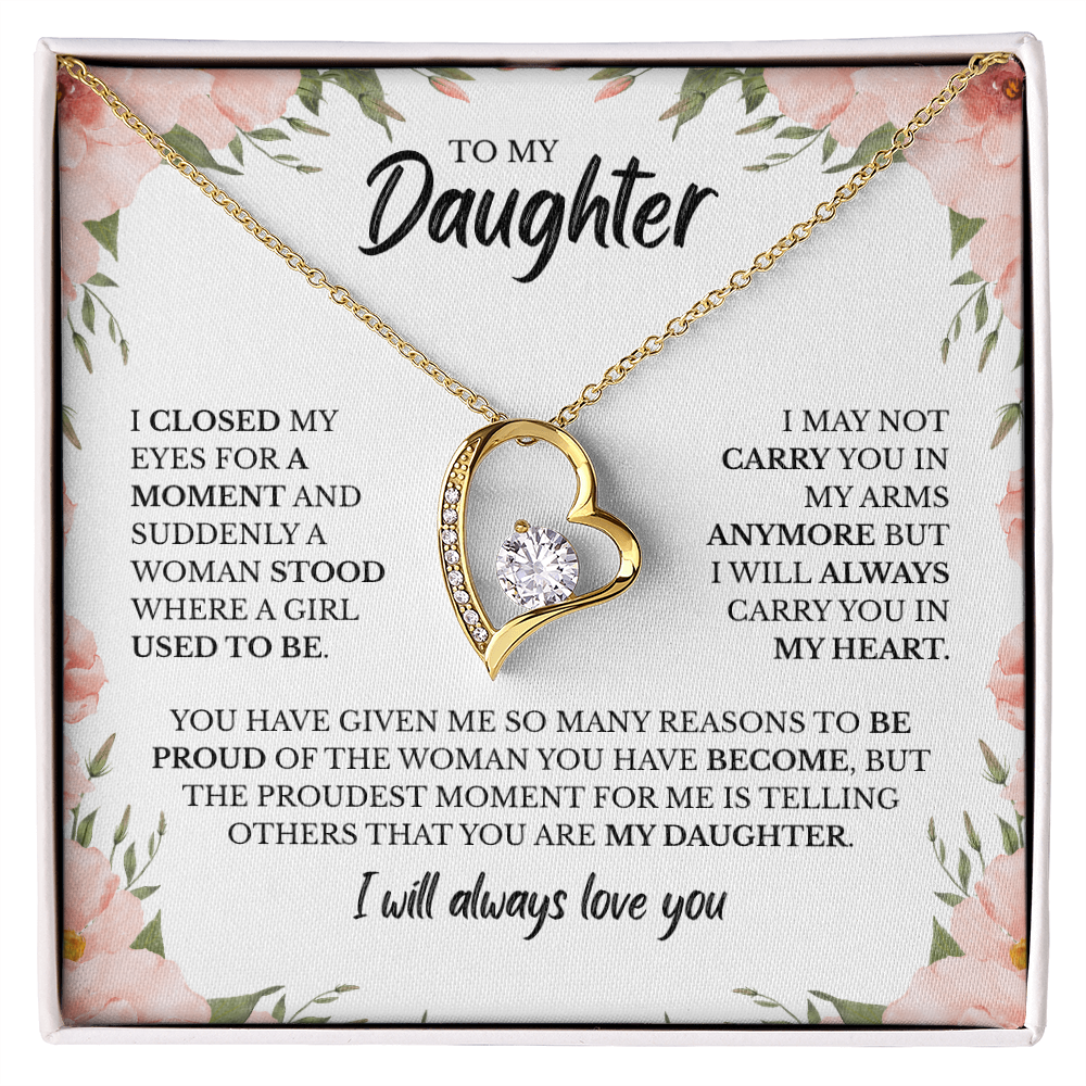 To My Daughter | Forever Love Necklace