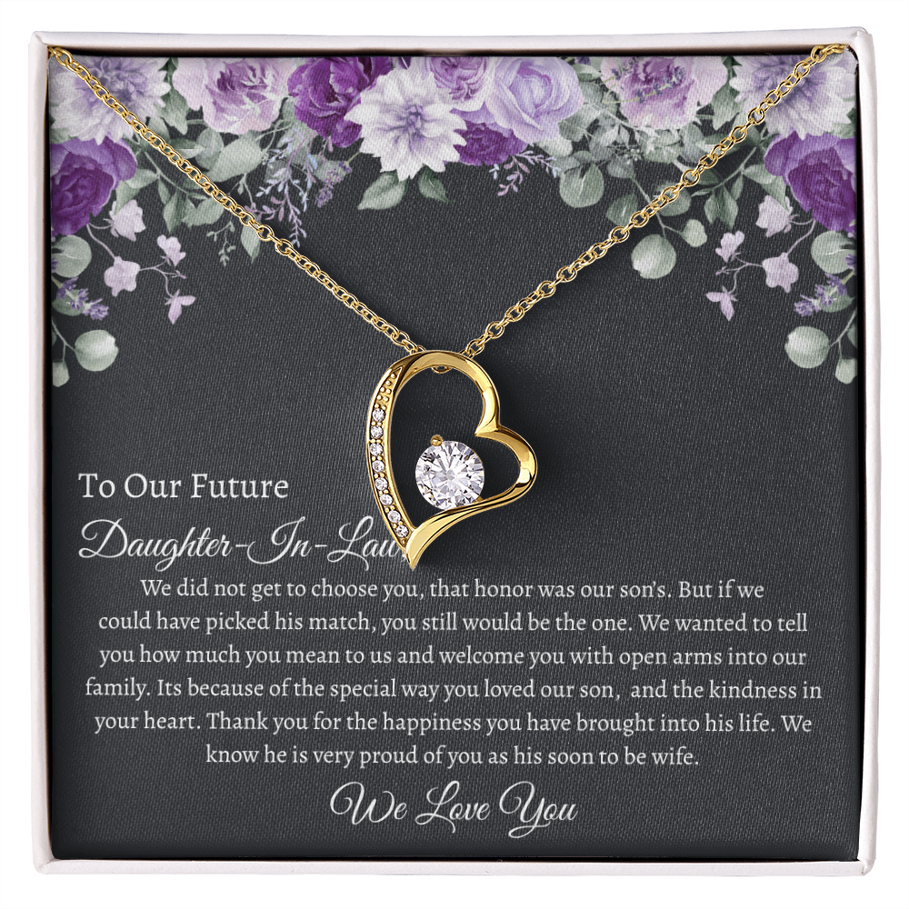 To Our Future Daughter-In-Law | Forever Love Necklace