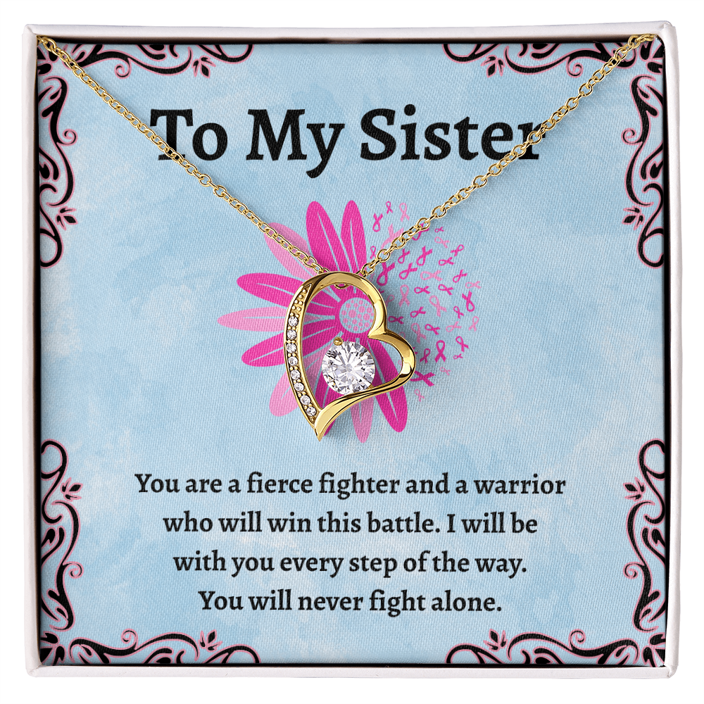 To My Warrior Sister | Forever Love Necklace