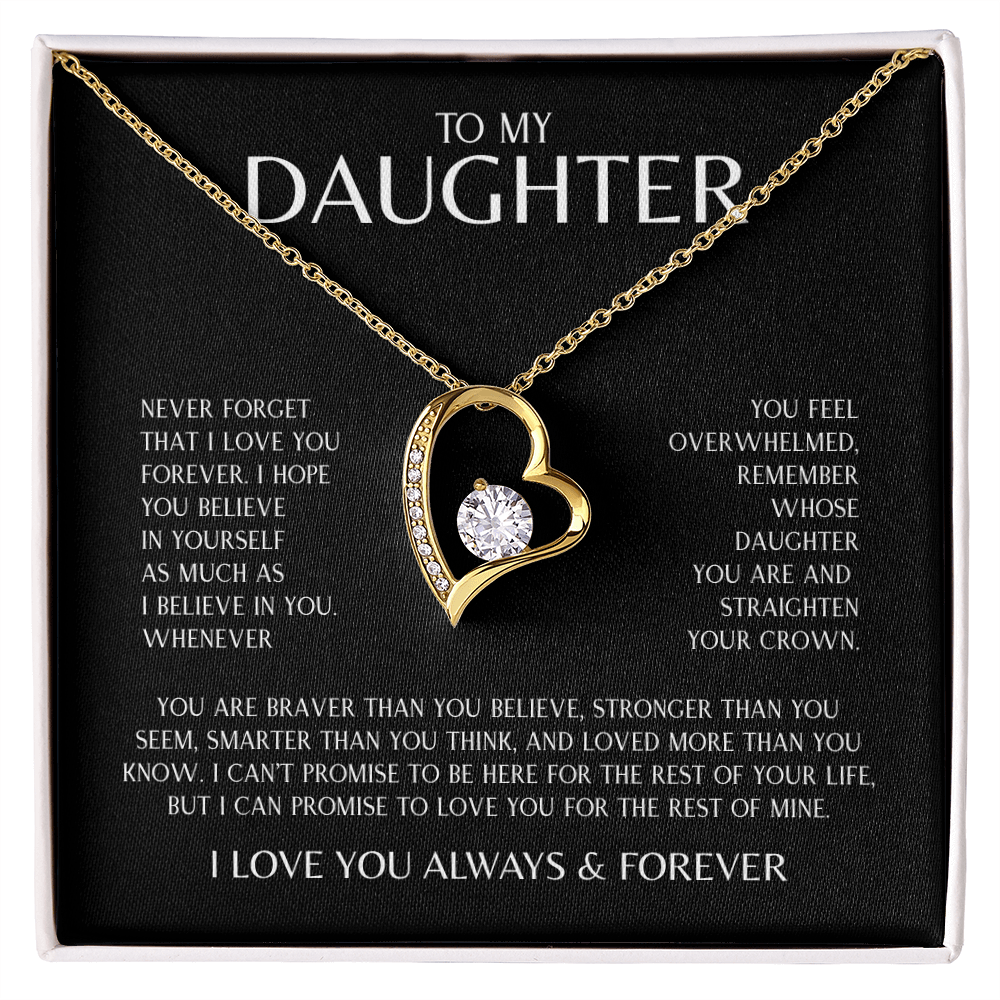 To My Daughter | Forever Love Necklace