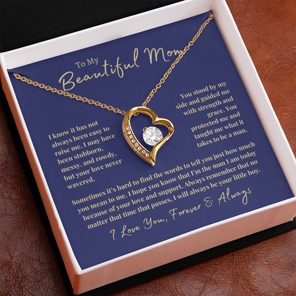 Gift to Mom from Son | Forever Love Necklace