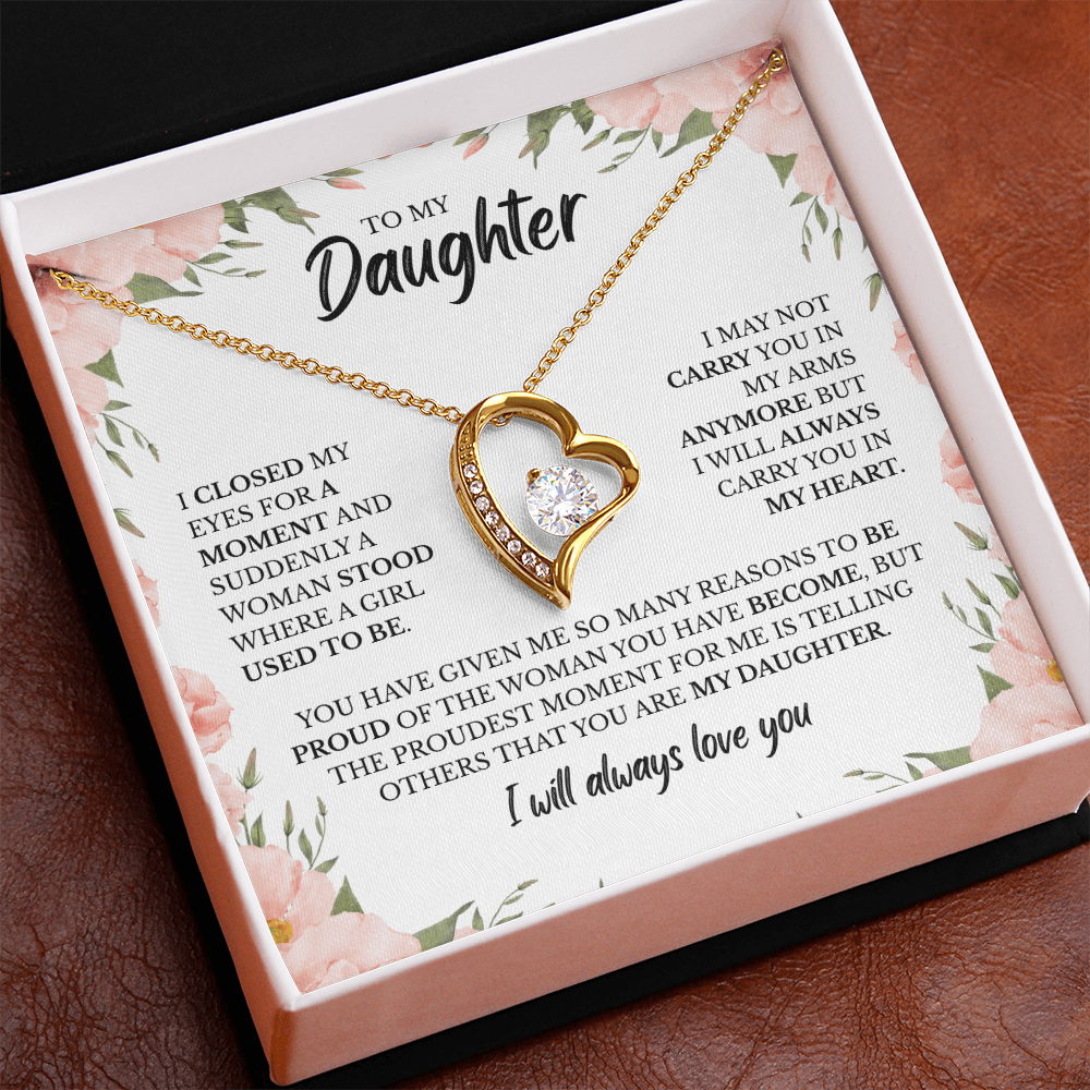 To My Daughter | Forever Love Necklace