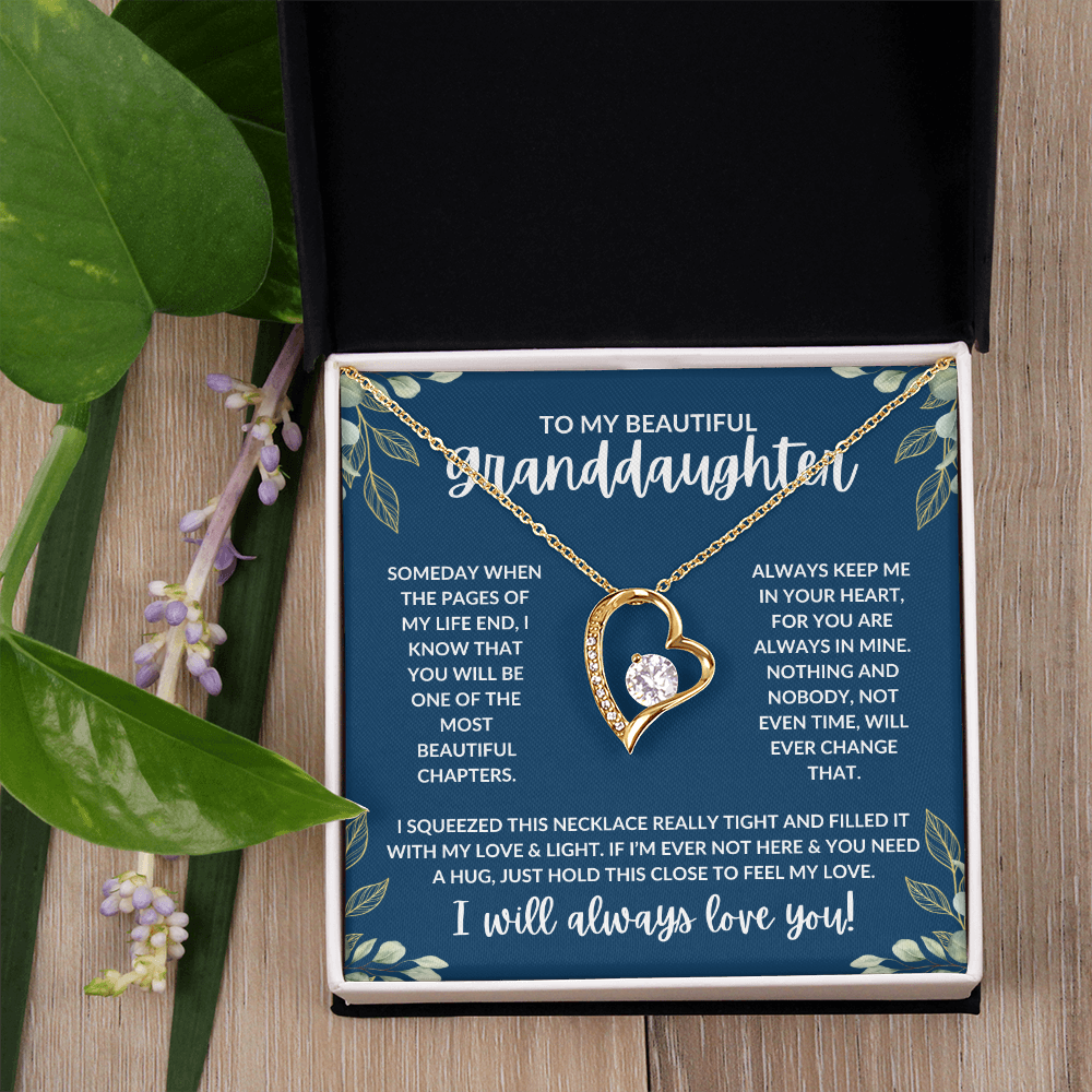 To My Granddaughter | Forever Love Necklace