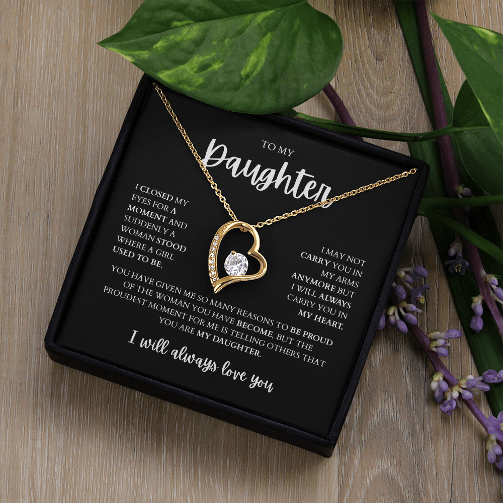 To My Daughter | Forever Love Necklace