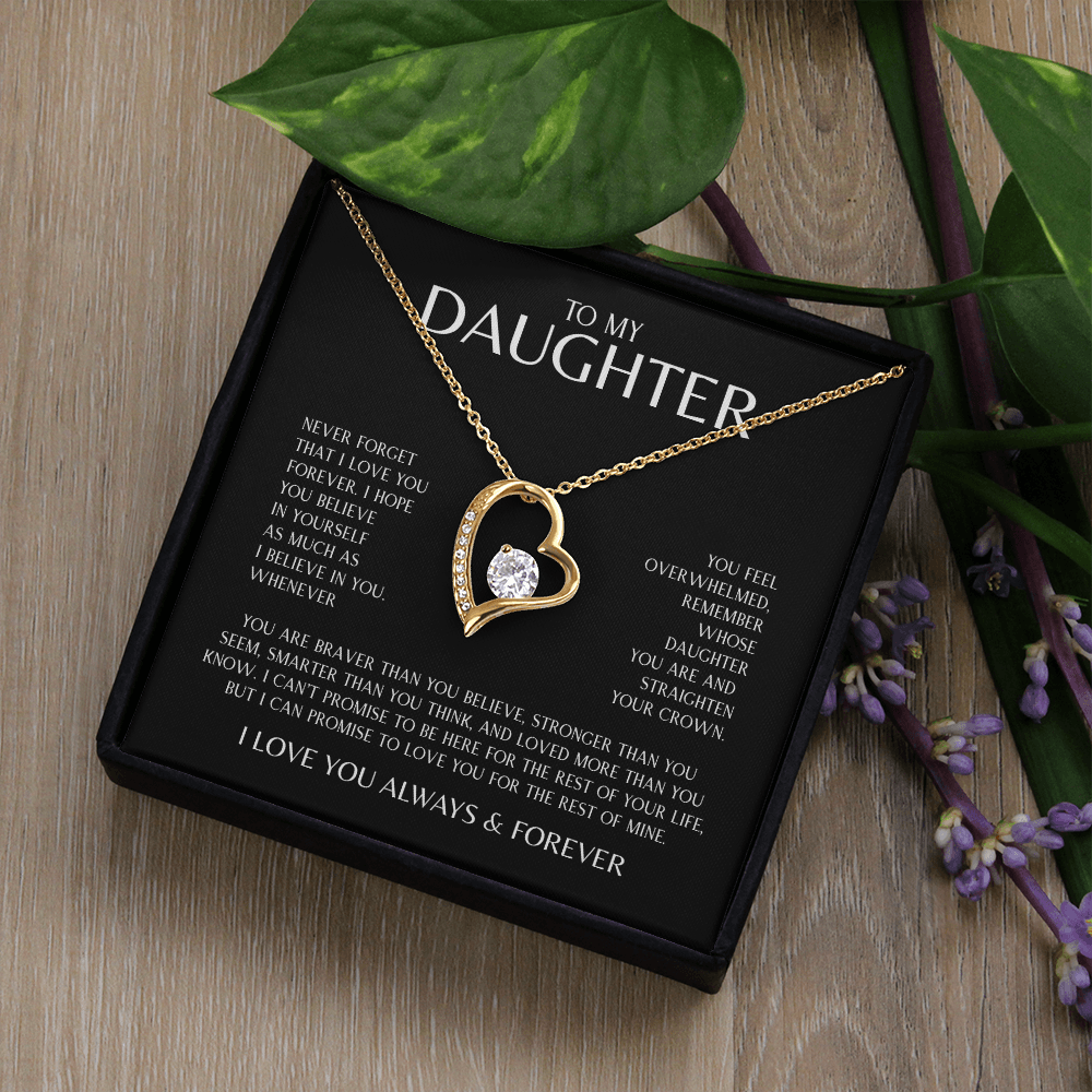 To My Daughter | Forever Love Necklace