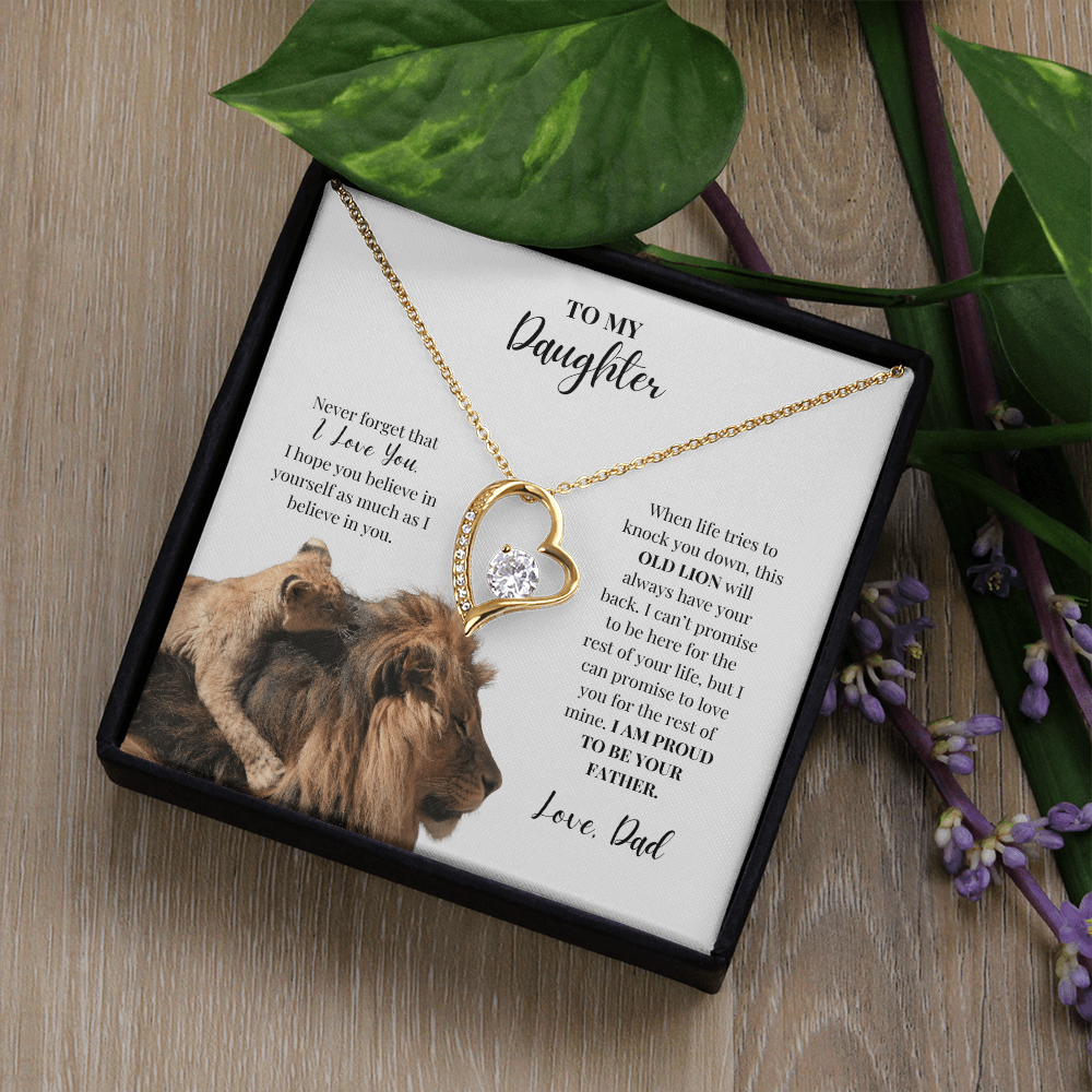 To My Daughter | Forever Love Necklace